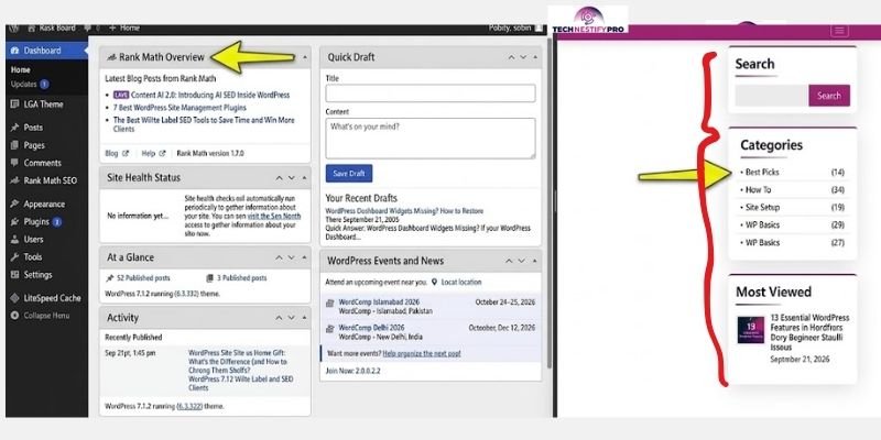 Dashboard Widgets vs. Sidebar Widgets: Which One Are You Missing?