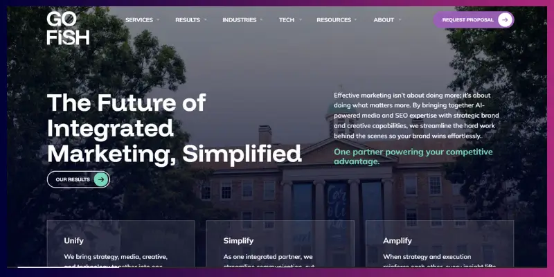 Go Fish Digital is a U.S.-based performance‑focused affordable digital marketing and wordpress seo agency