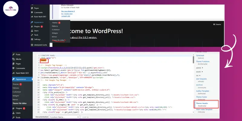How Do You Add Meta Keywords in WordPress using header.php