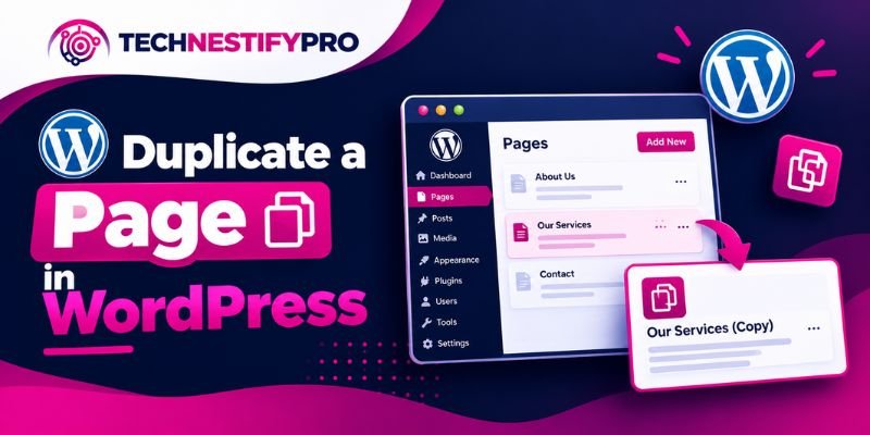 How to Duplicate a Page in WordPress