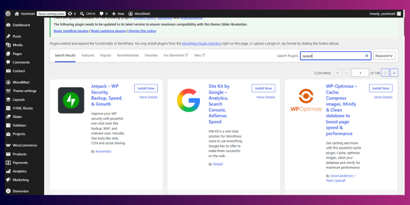 Install Essential Plugins to Extend Functionality in woocommerce store