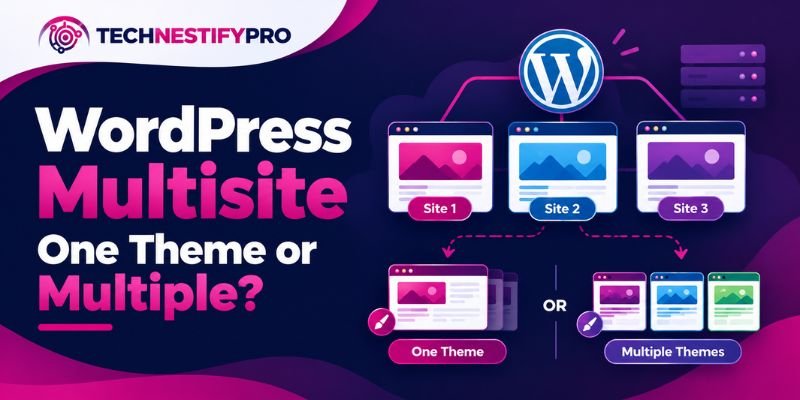 Is WordPress Multisite One Theme or Multiple