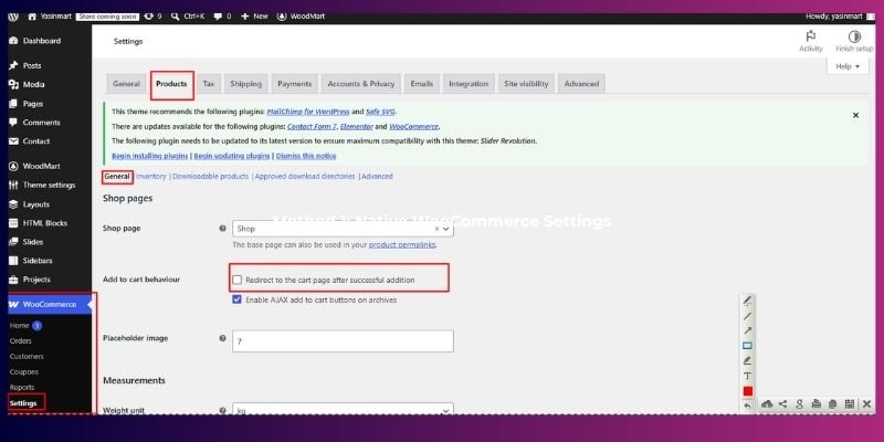 Method 1: Native WooCommerce Settings- to skip woocommerce cart