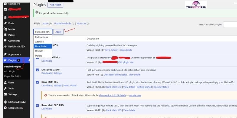 Method 3: Run a plugin conflict test, practical walkthrough