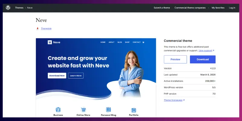 Neve – Fast & Flexible