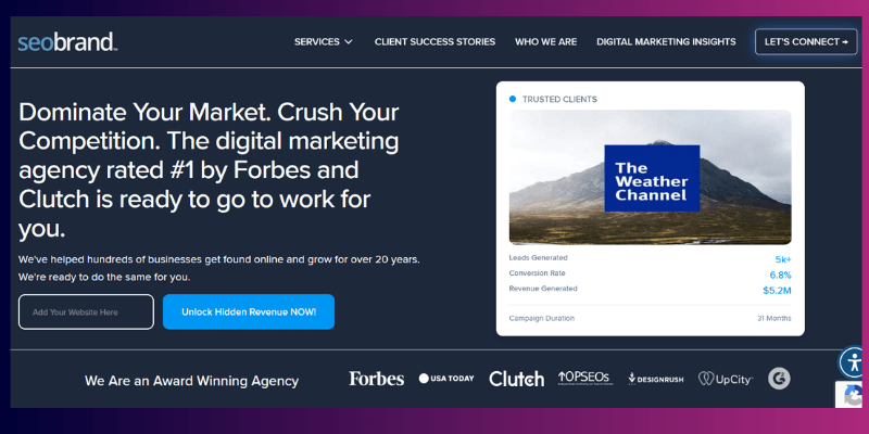 SEO Brand is a U.S.-based digital marketing and SEO agency