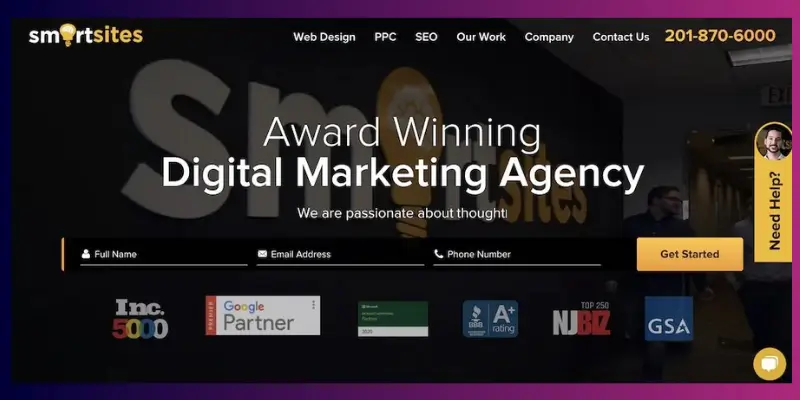 SmartSites is a New Jersey-based full-service affordable digital marketing agency