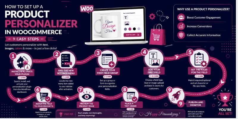 Step-by-Step: How to Set Up a Product Personalizer in WooCommerce