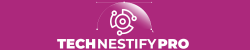 TechNestifyPro Logo (white)
