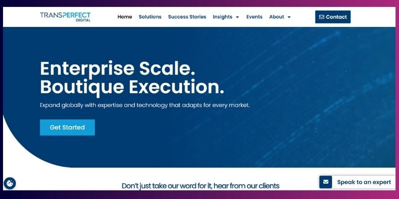 TransPerfect Digital- international seo agancy