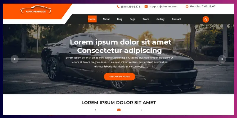 VW Towing Theme- wordpress tow truck theme