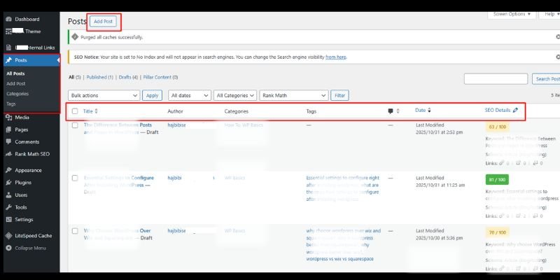 What Are WordPress Posts?
