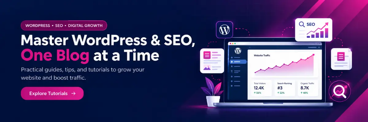 WordPress and seo for beginners