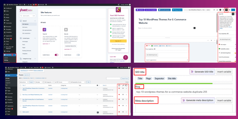 Yoast SEO plugin- website optimization using Yoast seo 