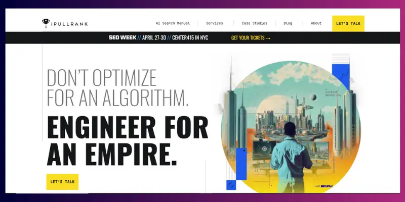 iPullRank is a New York City based digital marketing and enterprise wordpress SEO agency