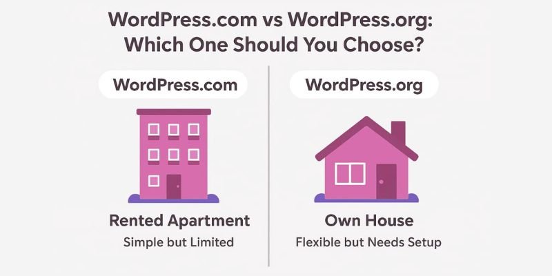 wordpress.com vs wordpress.org: which one should you select?